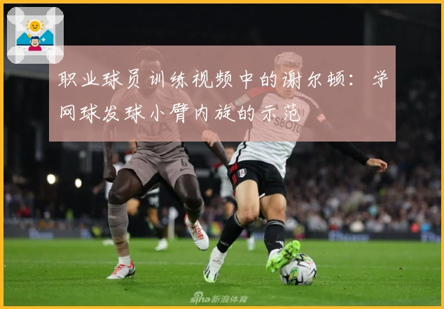 职业球员训练视频中的谢尔顿：学网球发球小臂内旋的示范